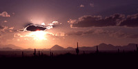 Tucson Sunset Pan
